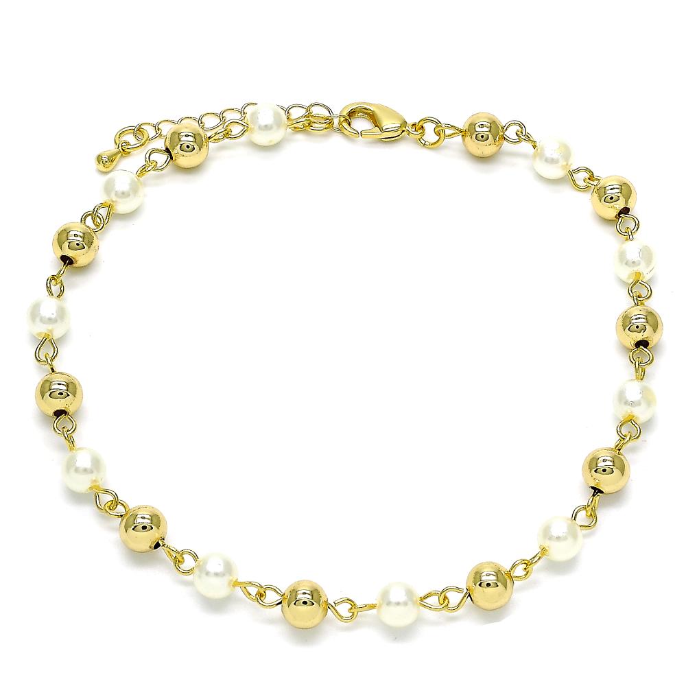 Ivory Pearl Anklet