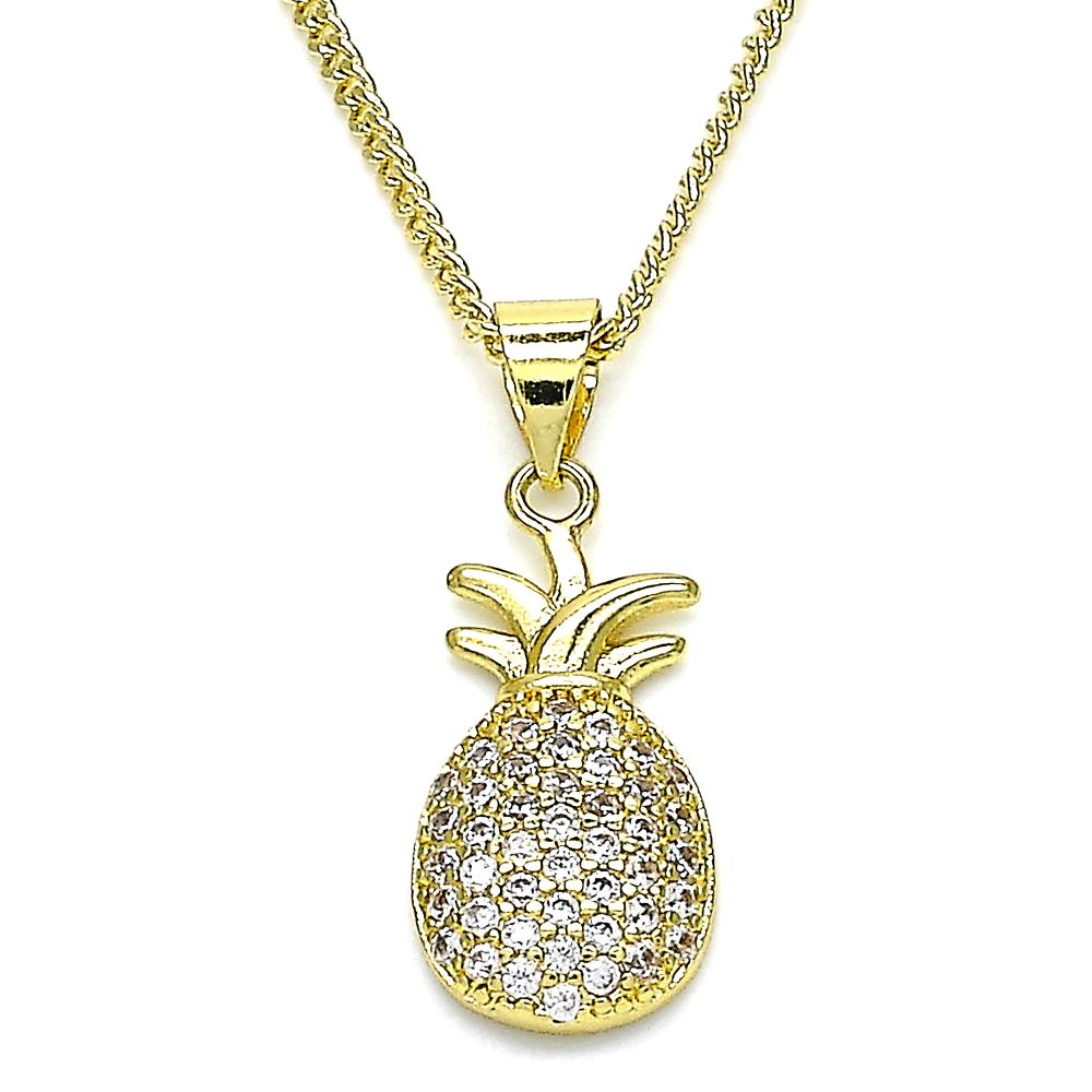 Tropical Pineapple Necklace